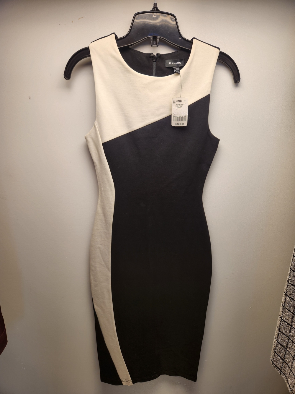 Black & White Sheath Dress